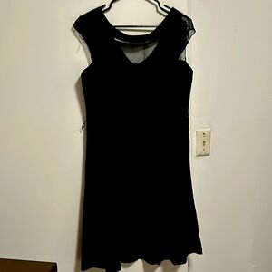 Adrianna PAPELL, beautiful, pleated black dress for girls and young women.